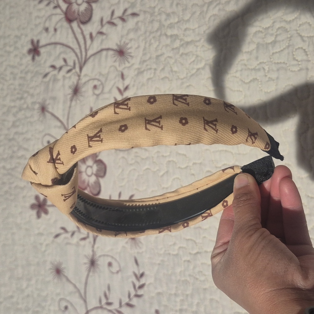 Designer Beige Headband